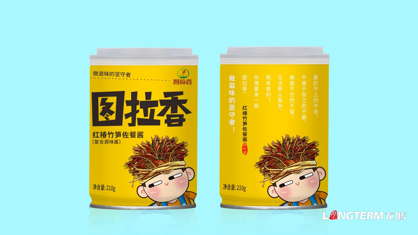 圖拉香竹筍佐餐醬包裝設計