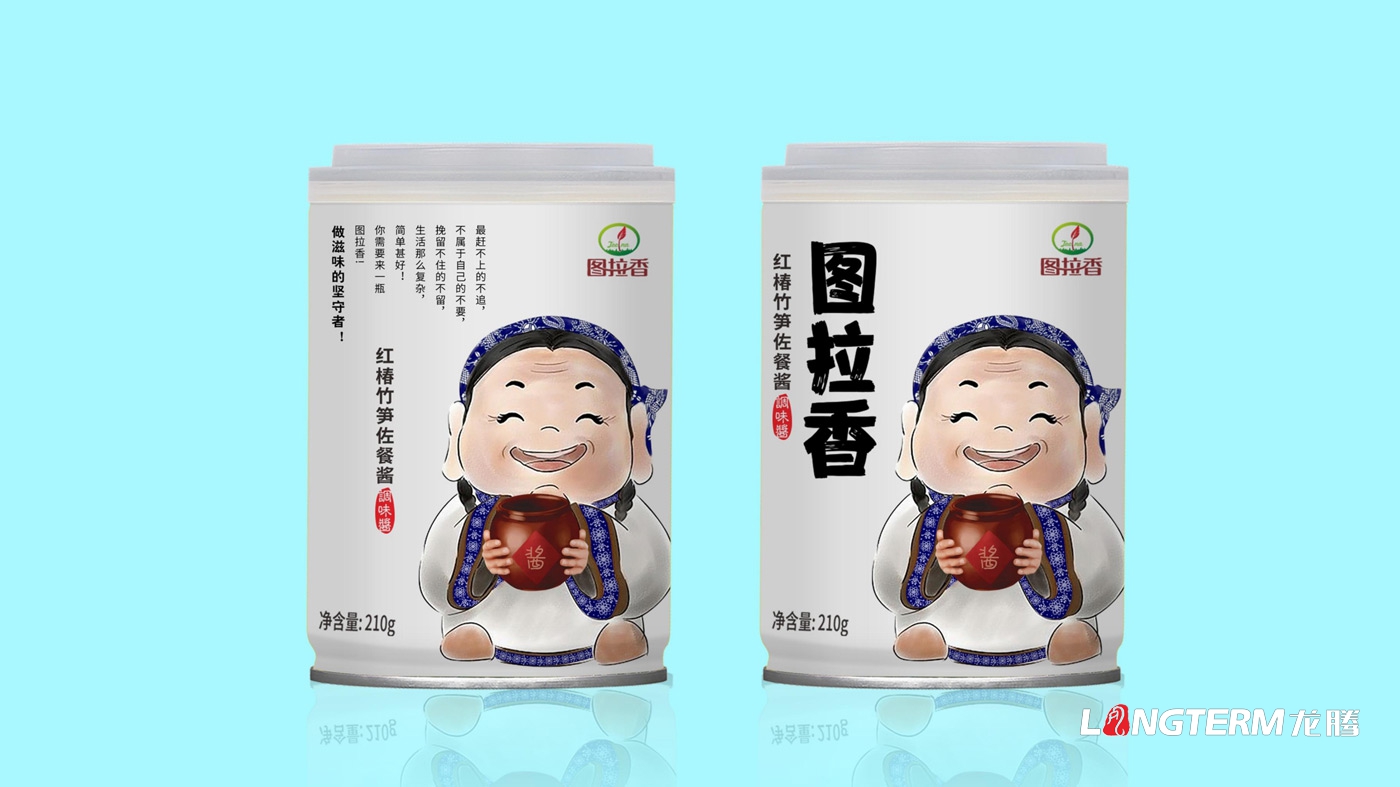 圖拉香竹筍佐餐醬包裝設計